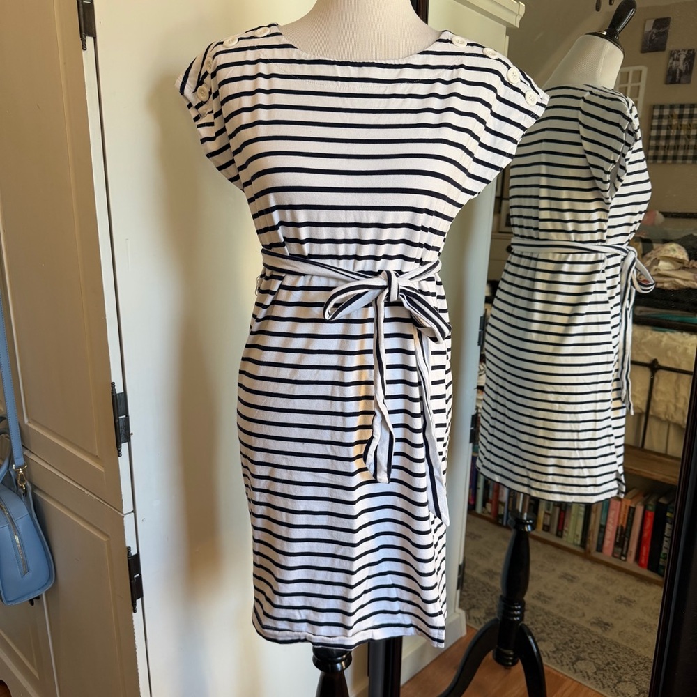 Motherhood Maternity Small Striped Dress